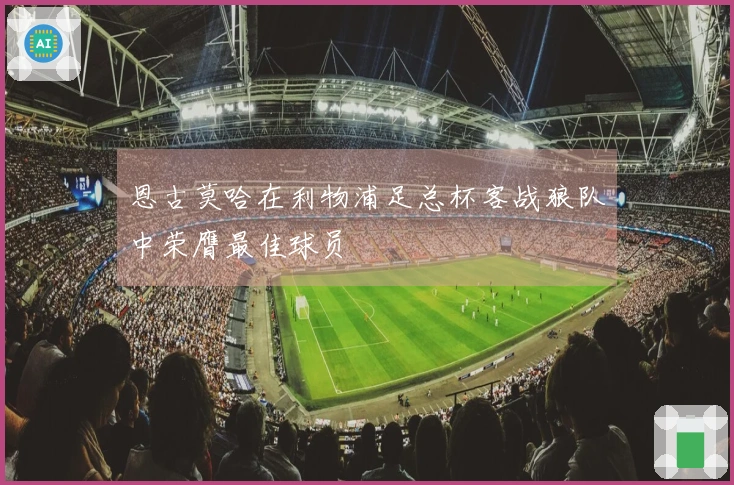 恩古莫哈在利物浦足总杯客战狼队中荣膺最佳球员